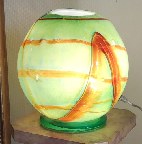 Ancienne lampe boule murano - boule,
