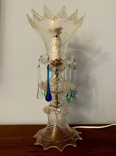 Ancienne lampe verre de - verre,