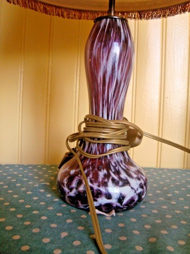 Ancienne lampe verre de - lampe,