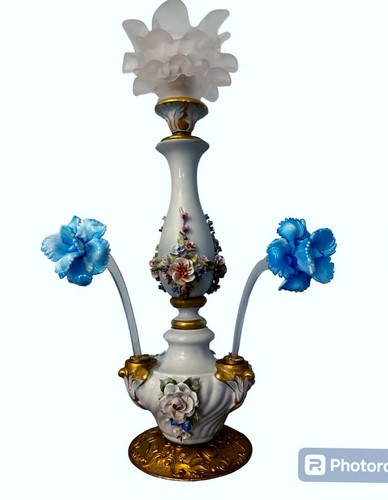 Ancienne lampe céramique - en,